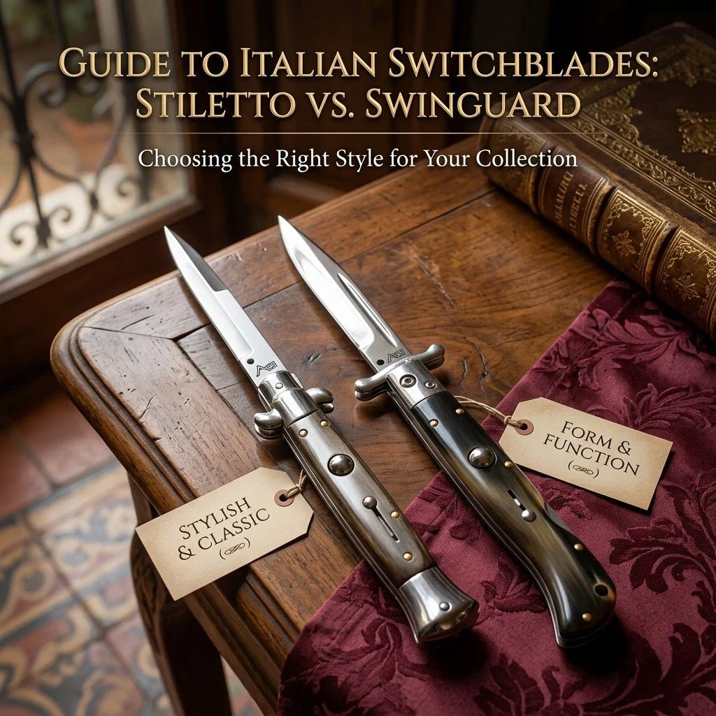 How to Choose Between Classic Stiletto and Italian Swinguard Switchblades