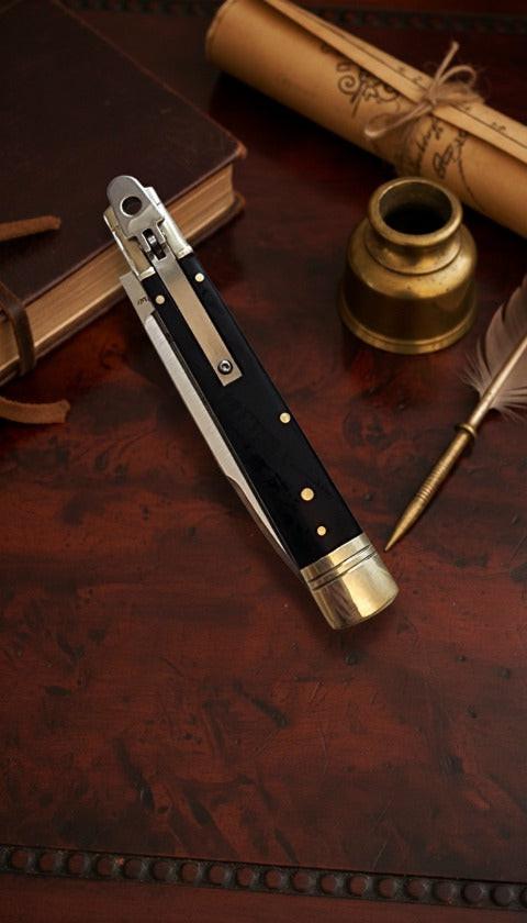 High-quality Italian Leverlock mechanism showcasing precision engineering and durability for enhanced security.