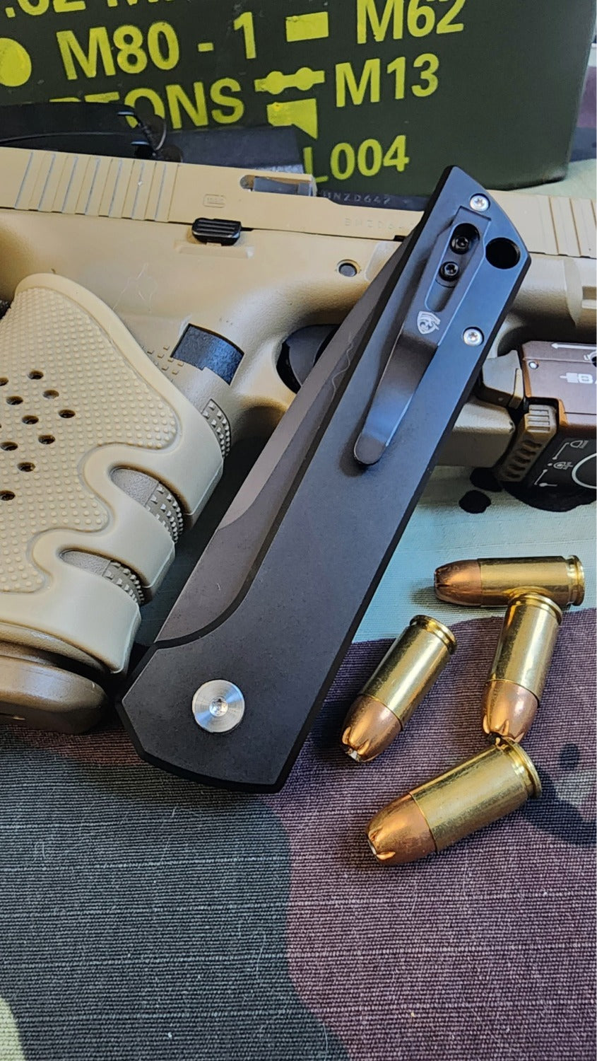 Raptor-9R Striker Automatic Knife (Black DP 3.5")