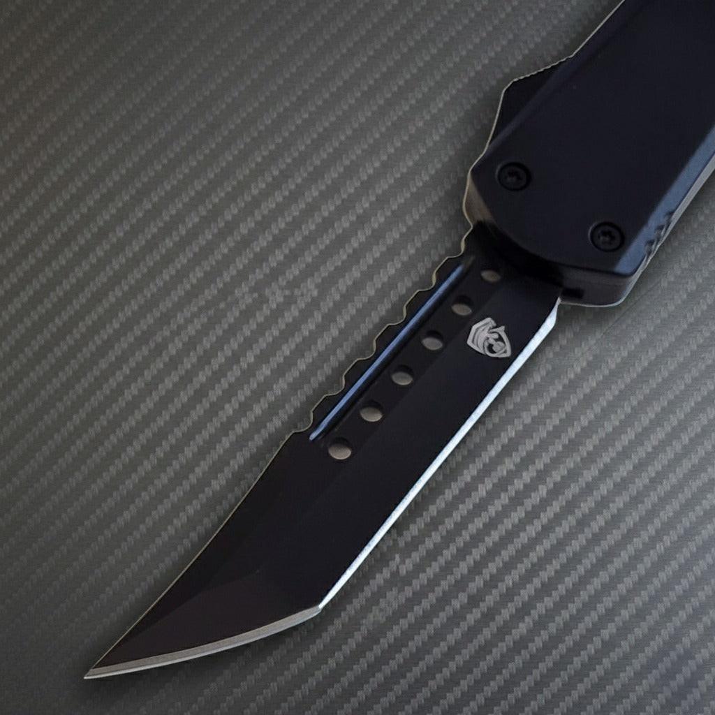 Venom S1 Delta D/A Automatic OTF Knife (Black Spartan)