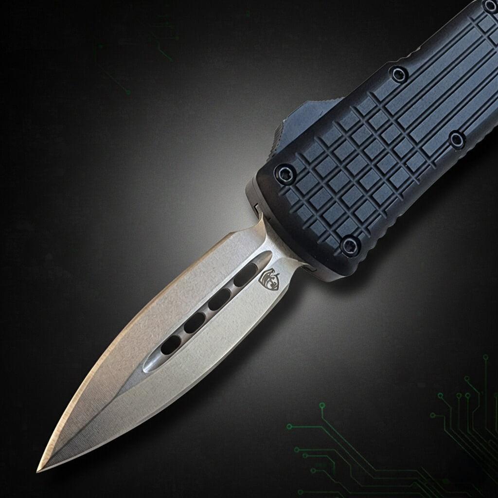 High-quality OTF knife showcasing sleek design and durability for tactical and everyday use