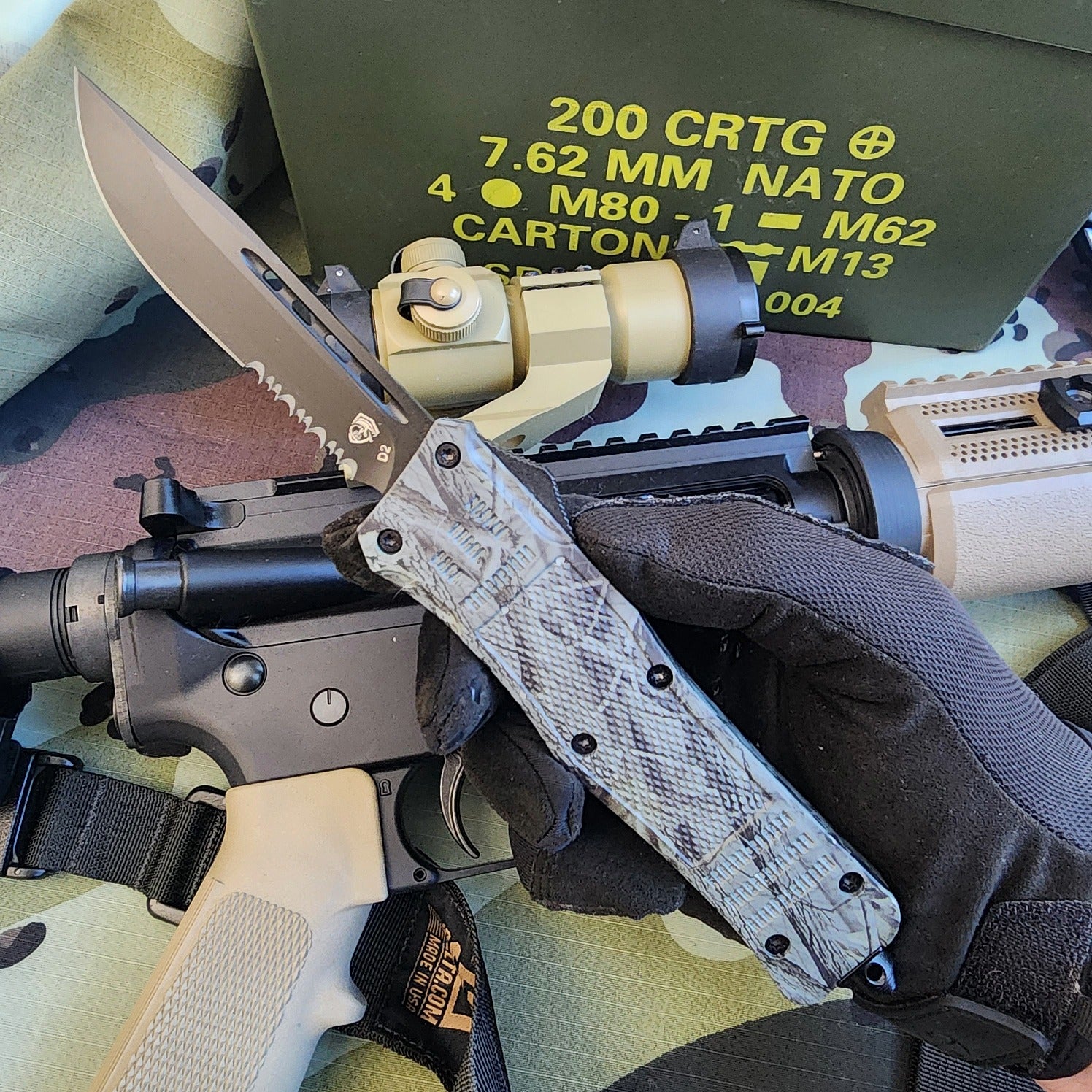 Venom 4-TR Gen 5 - Woodland (Black DP Par Ser 3.4")