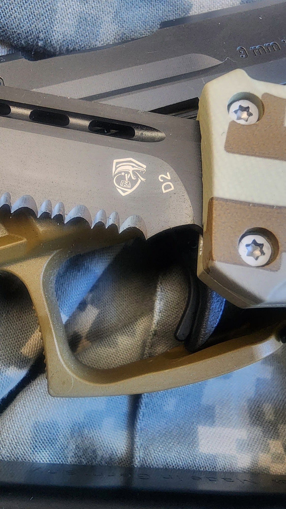 Venom 4TR-G6 OTF - Digital Camo (Black DP Par Set 3.4")