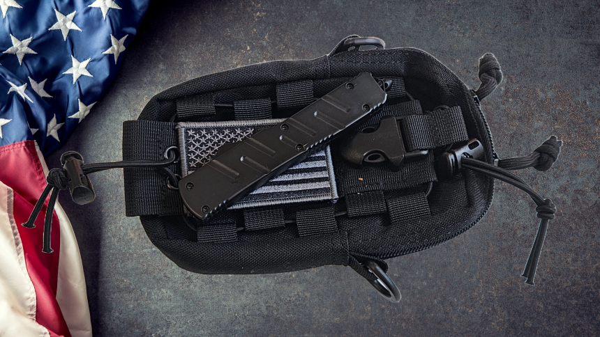 Venom X3 Nighthawk Automatic OTF Knife - Black (Satin Spartan 3.25").