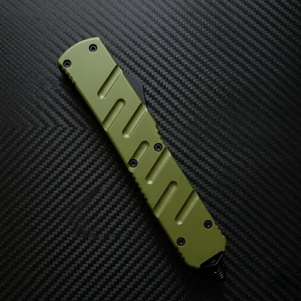 Venom X3 Nighthawk D/A Auto OTF Knife - OD (Black DE)