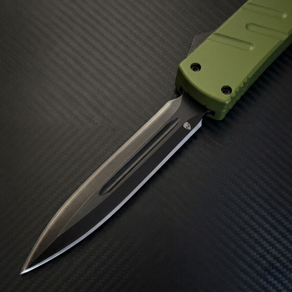 Venom X3 Nighthawk D/A Auto OTF Knife - OD (Black DE)