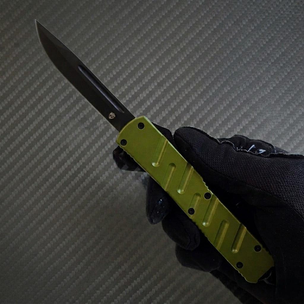 Venom X3 Nighthawk D/A Auto OTF Knife - OD (Black DP)