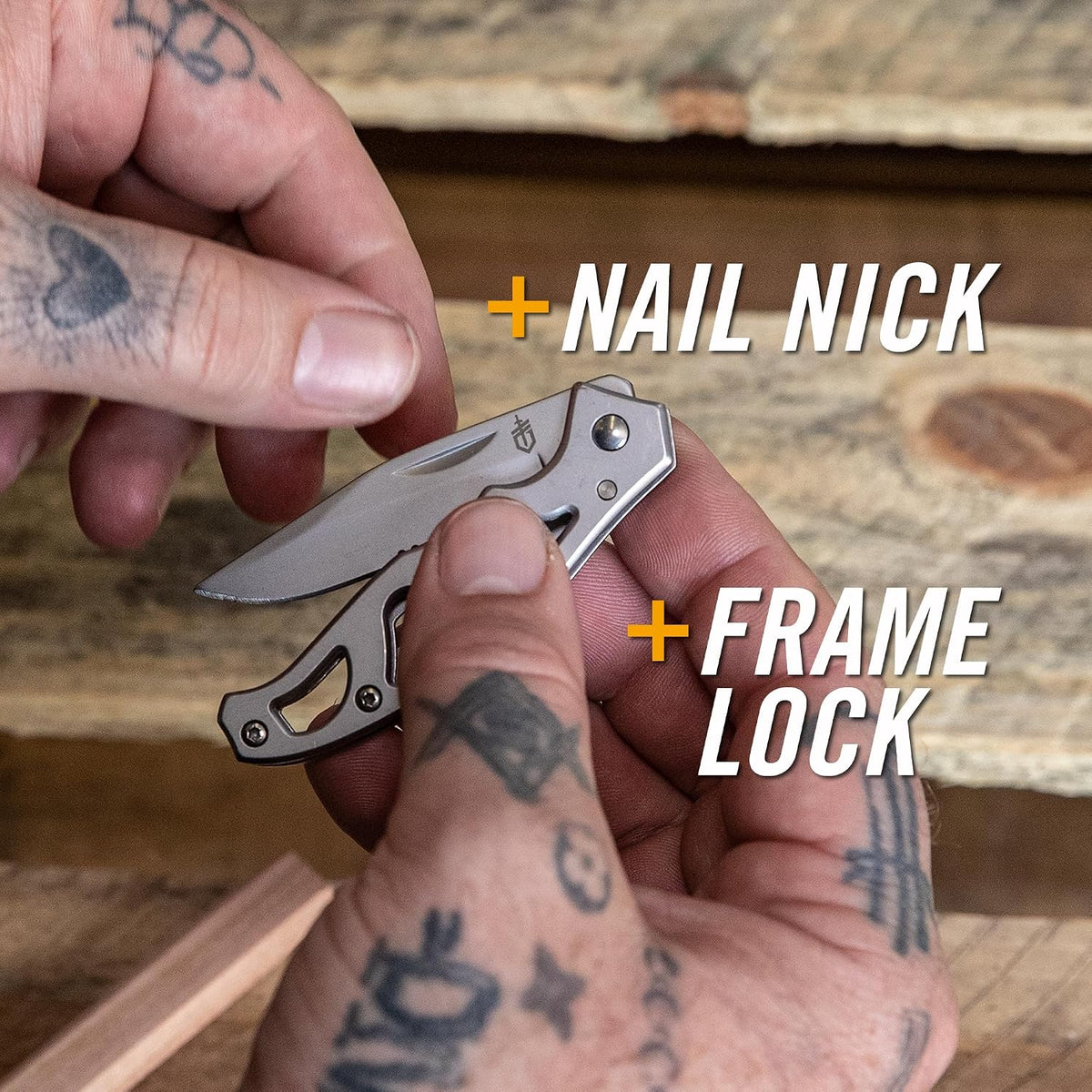 Gerber Paraframe Mini Folding Pocket Knife Stainless Steel