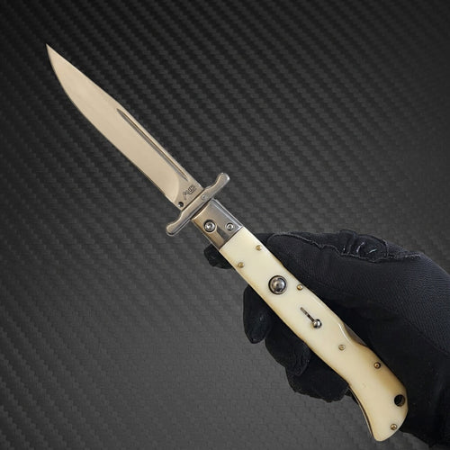 AKC 11" Italian Roma Swinguard Automatic - Ivory (4.62" Polished)