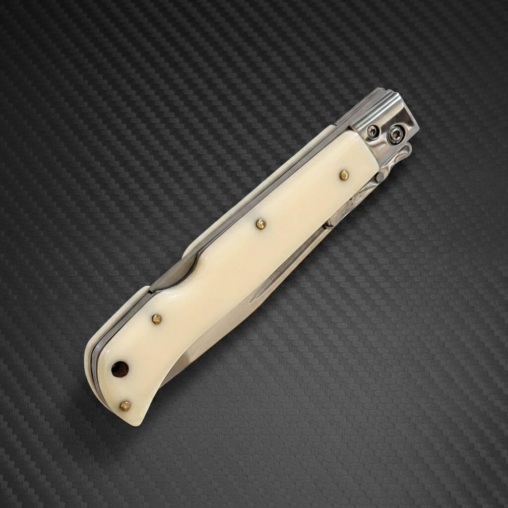 AKC 9" Italian Roma Swinguard Automatic - Ivory (3.75" Polished)