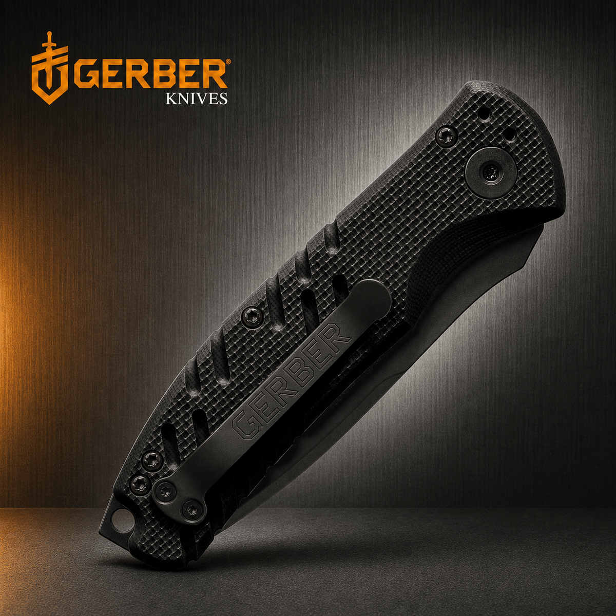 Gerber Propel Downrange Automatic Knife Black (3.5 Black Serr)