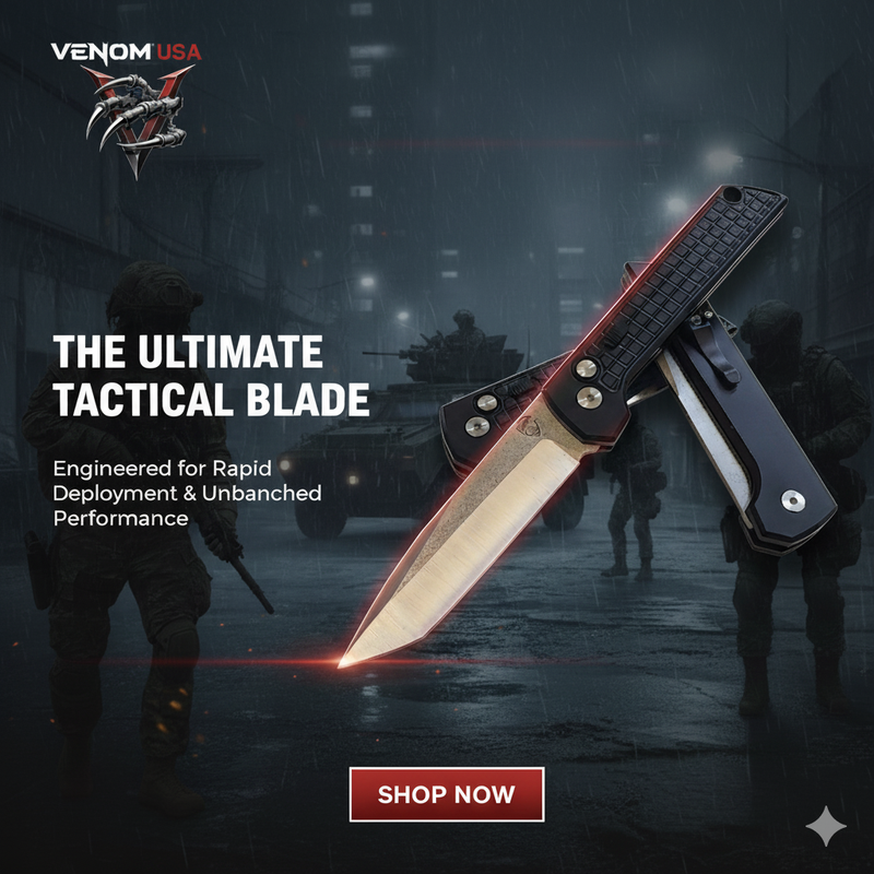 Raptor-9R Striker Automatic Knife (Satin Tanto 3.5")