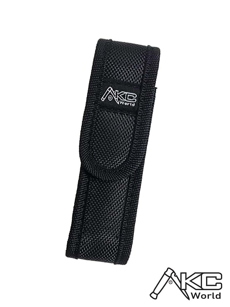AKC World 9 Leverlock Automatic Knife with Stag Handle in Satin Plain finish, premium quality folding knife