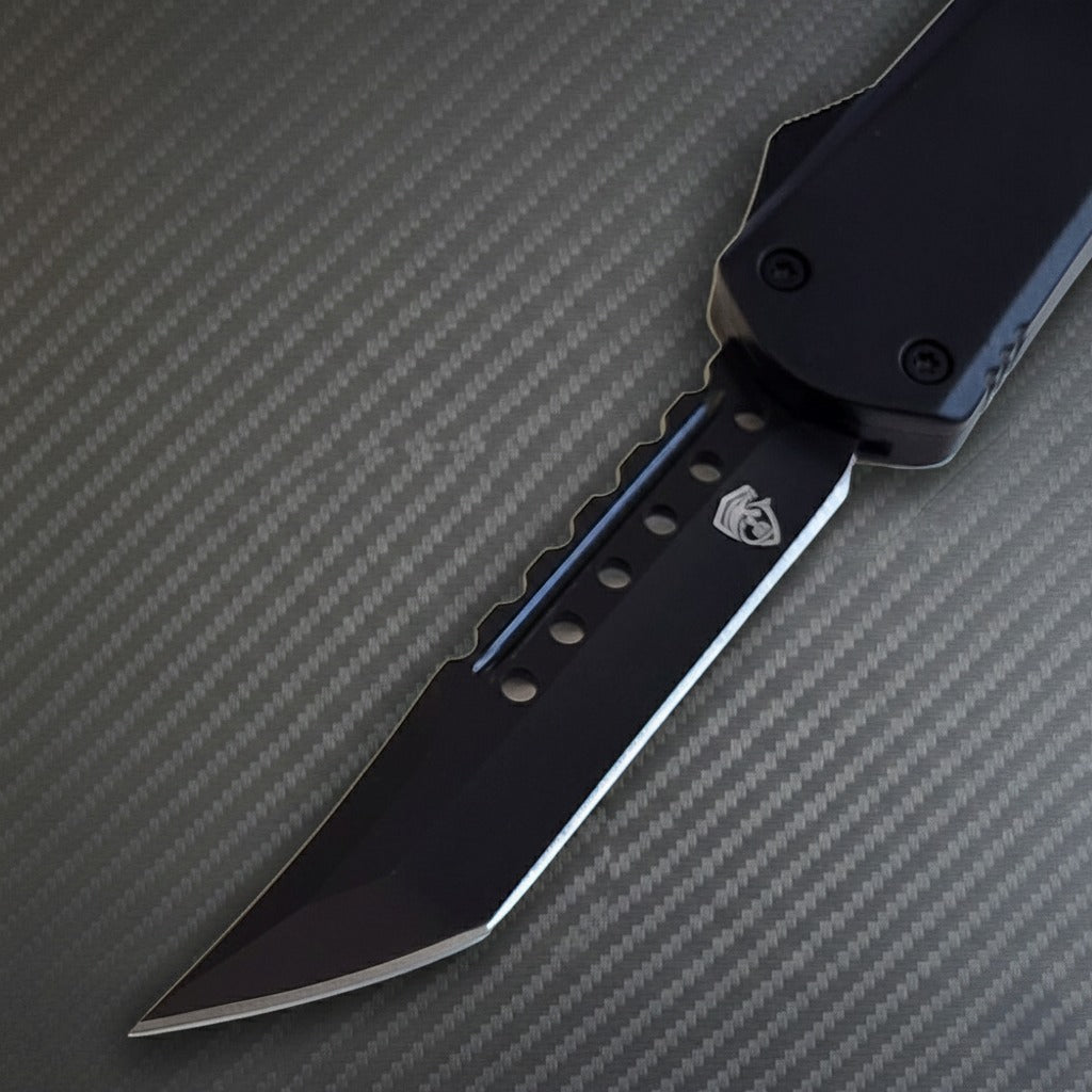 Venom S1 Delta D/A Automatic OTF Knife (Black Spartan)