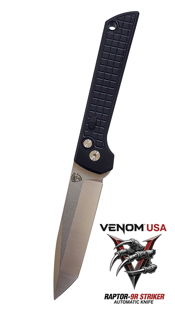 Raptor-9R Striker Automatic Knife (Satin Tanto 3.5")