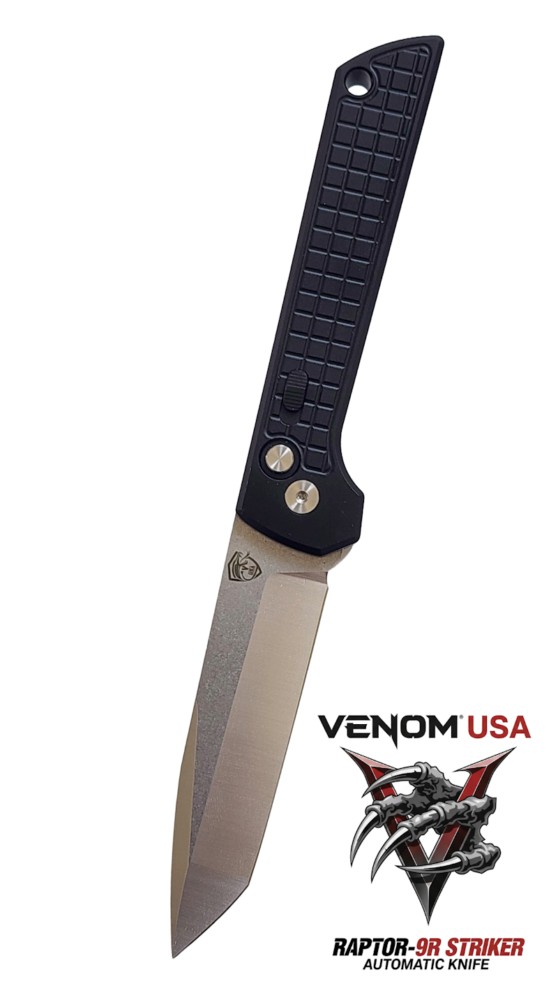 Raptor-9R Striker Automatic Knife (Satin Tanto 3.5")