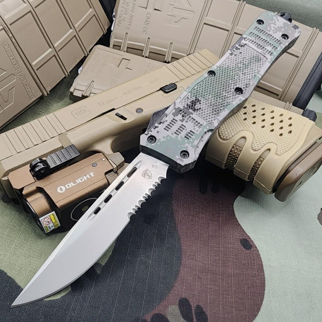 Venom 4TR ELITE Tactical OTF - Recon Camo (Satin DP Par Ser 3.4")