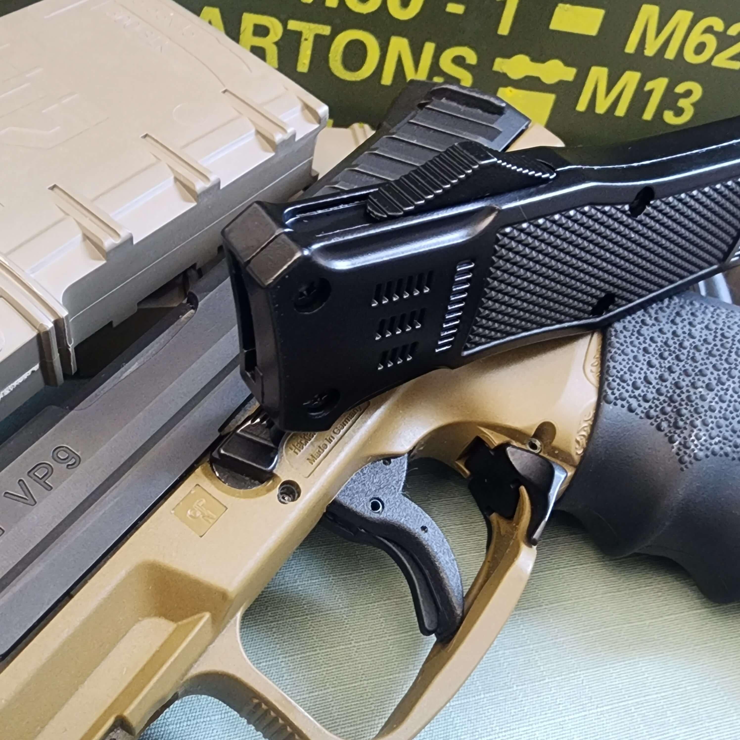 Venom 4TR ELITE Tactical OTF Knife with Satin DP Par Ser 3.4 blade, black finish, durable and sharp tool