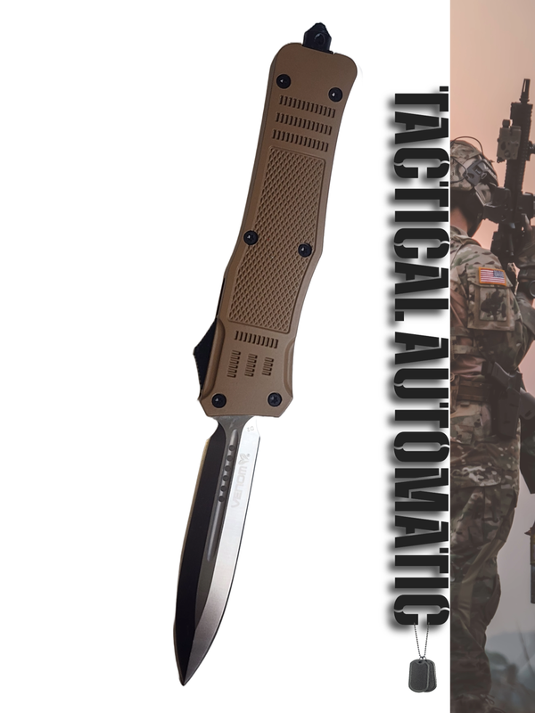 Carbon Fiber OTF Knife – KRATE Tactical