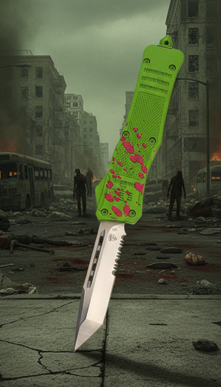 Venom 4TR Zombie Gen 2 OTF - (Satin Tanto Par Ser)