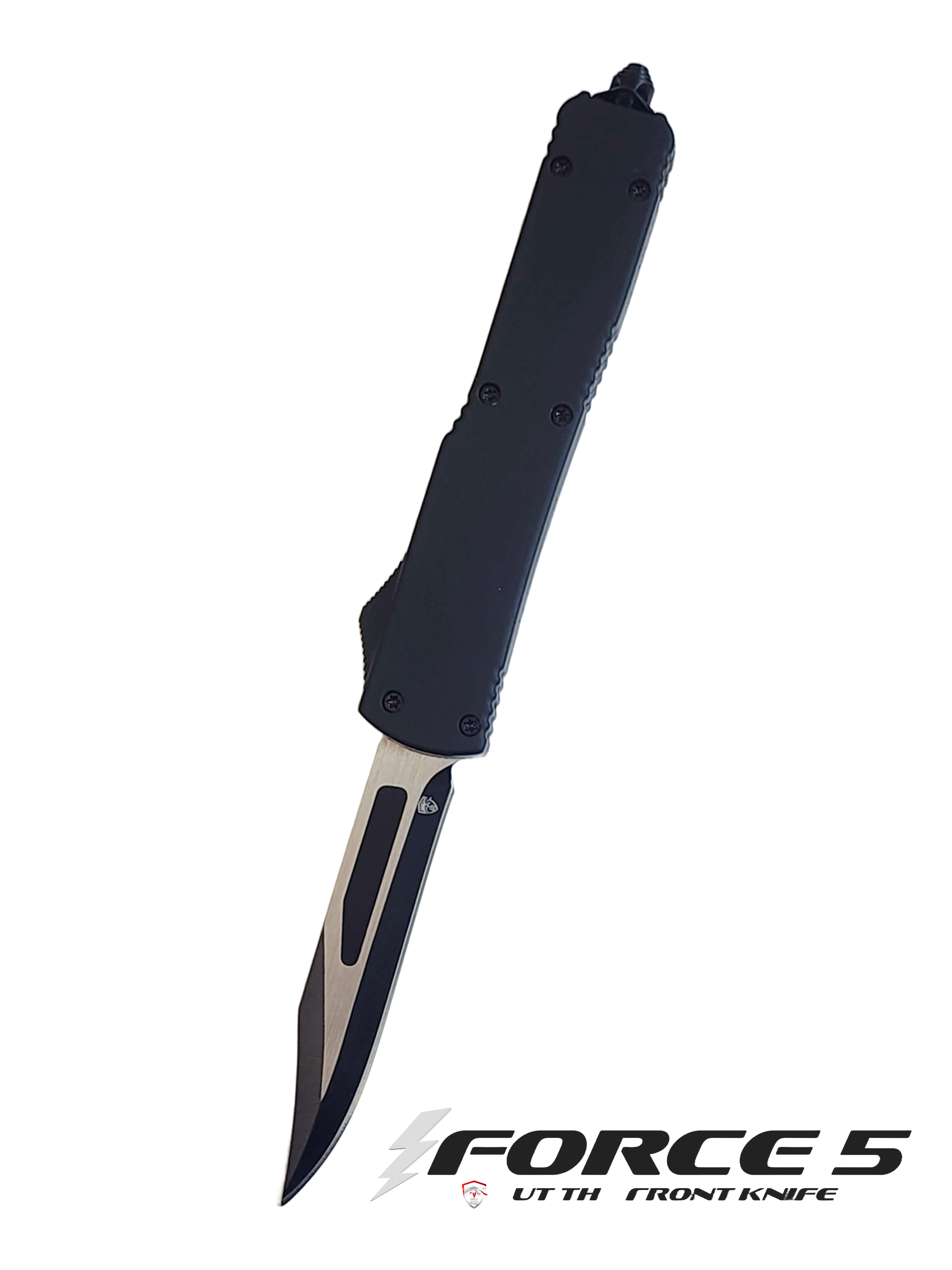 Venom Force 5 OTF Auto Knife - Black (Bowie 3.25").