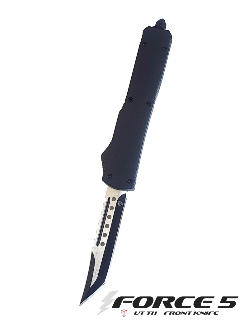 Venom Force 5 OTF Auto Knife - Black (Spartan 3.25").