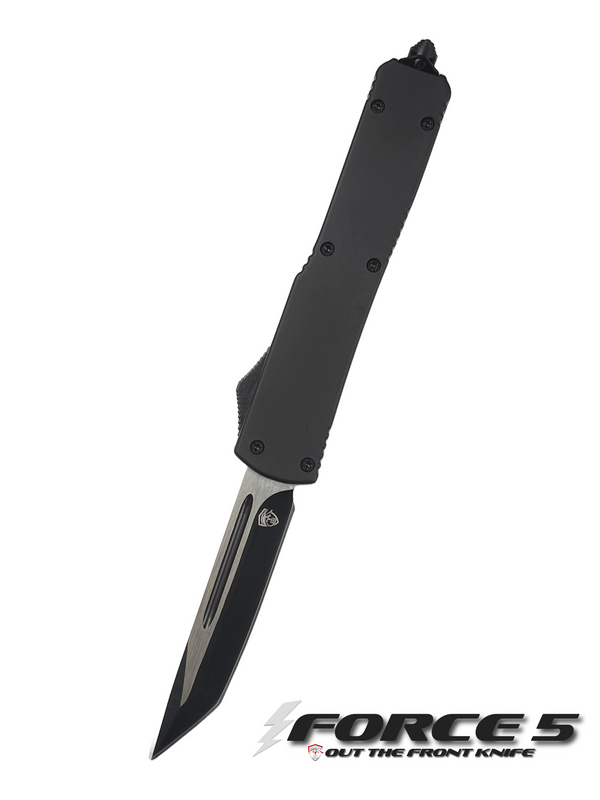 Venom Force 5 OTF Auto Knife - Black (Tanto 3.25")