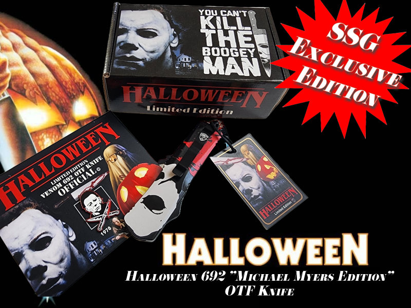 Venom Halloween 692 "Michael Myers Edition" OTF Knife (Tanto 3.40").