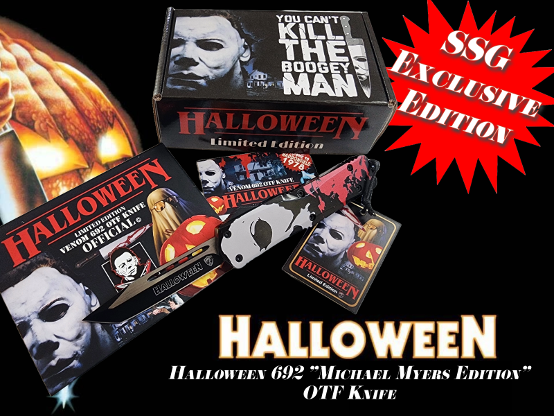 Venom Halloween 692 "Michael Myers Edition" OTF Knife (Tanto 3.40").