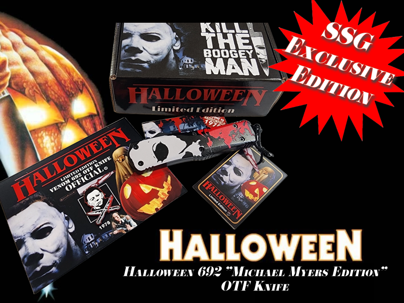 Venom Halloween 692 "Michael Myers Edition" OTF Knife (Tanto 3.40").
