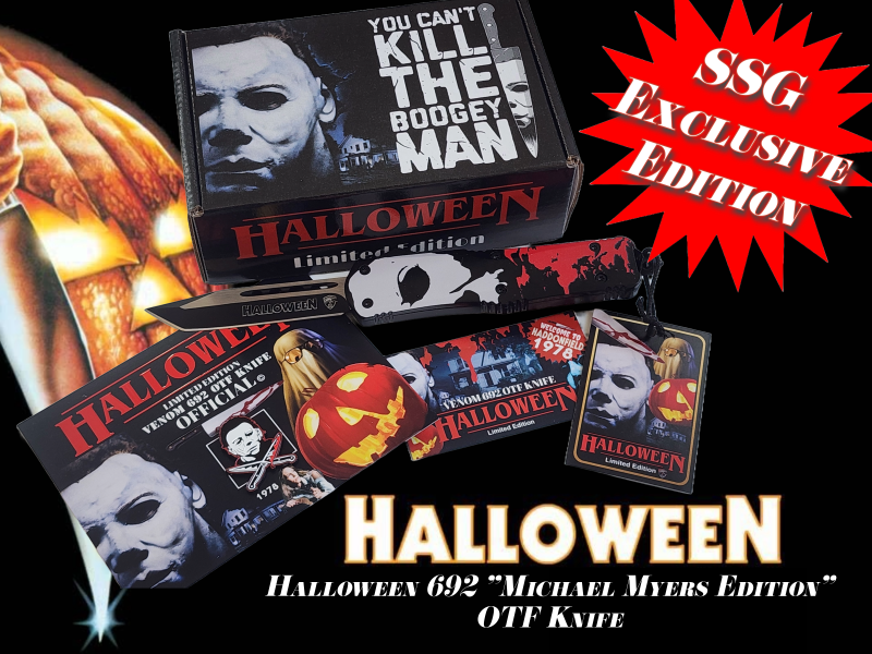 Venom Halloween 692 "Michael Myers Edition" OTF Knife (Tanto 3.40").