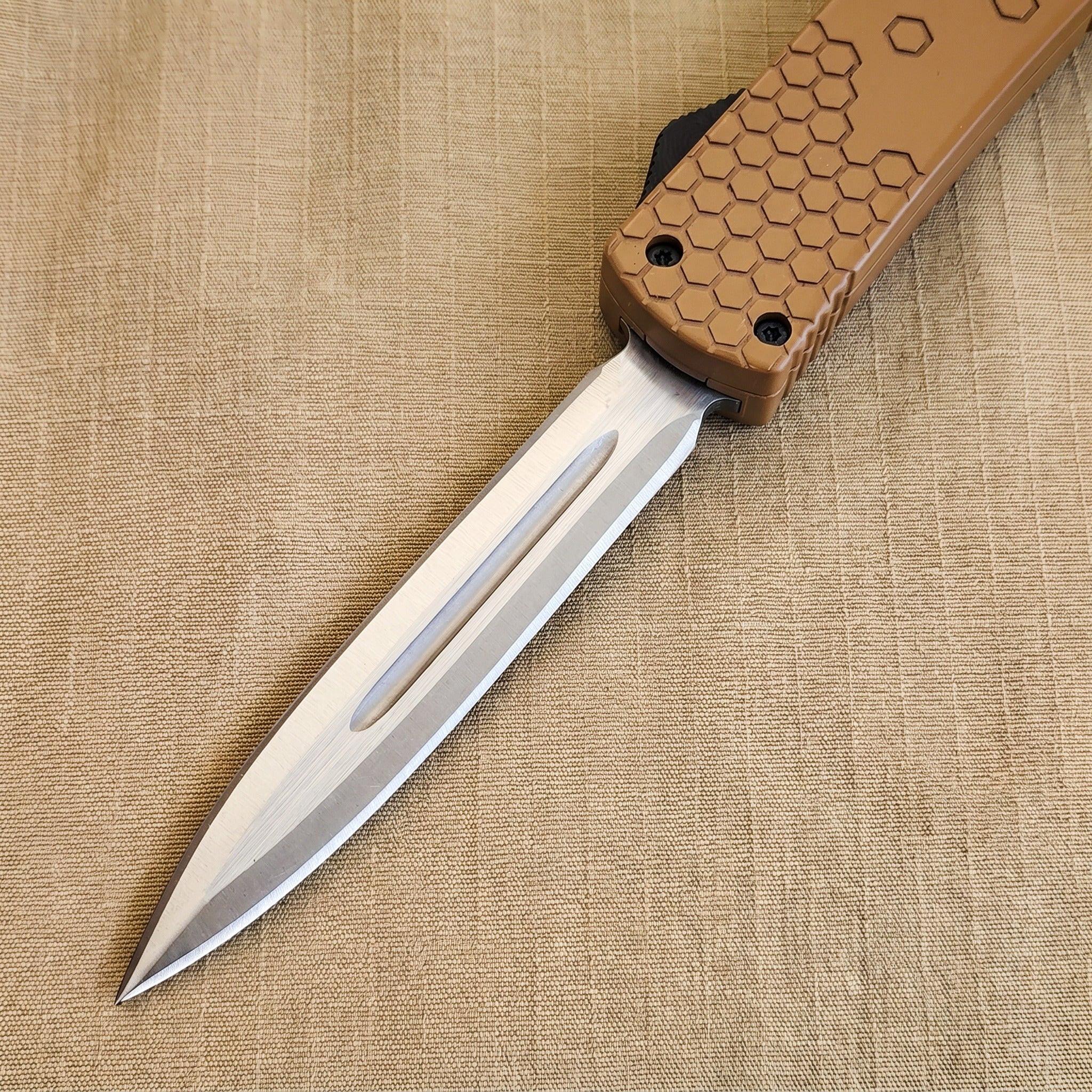 Venom Hex Force OTF - Coyote Tan (Satin DE 3.25") - Southern Sporting Goods LLC