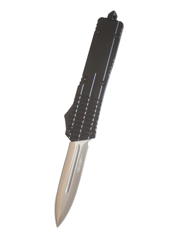 Venom M1 Gridlock OTF Automatic Knife (Satin Double Edge 3.40")