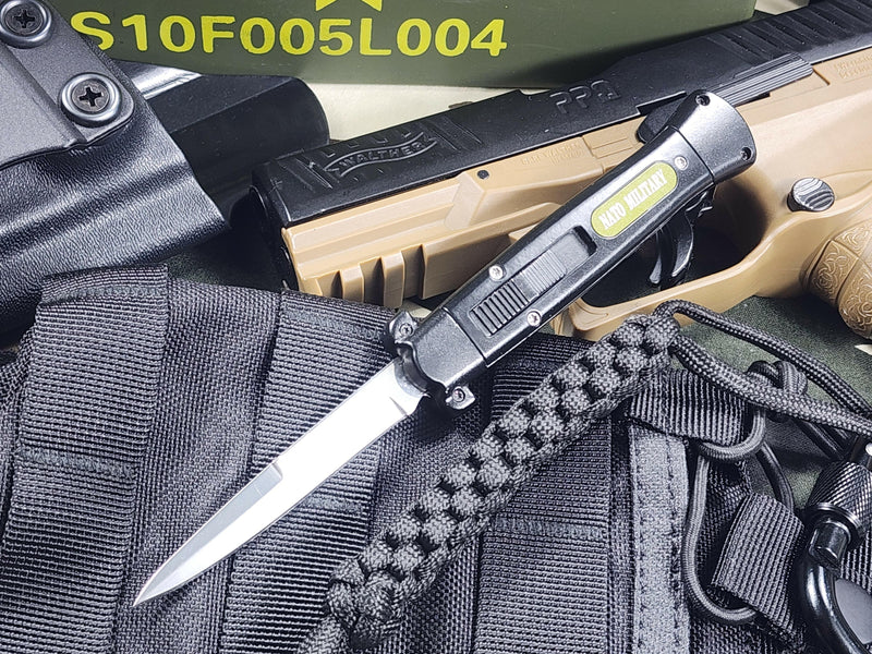 Venom NATO MILITARY OTF Automatic Knife (2.75" Polished).