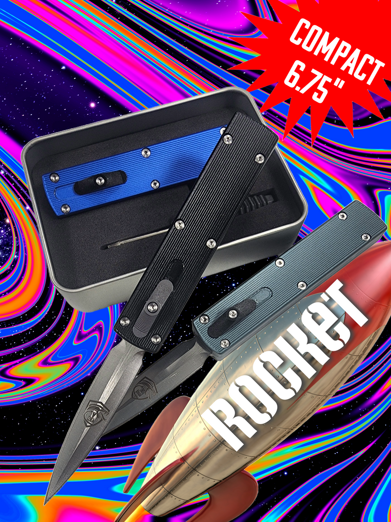 Venom ROCKET Compact OTF Knife - (Bayonet 2.75").