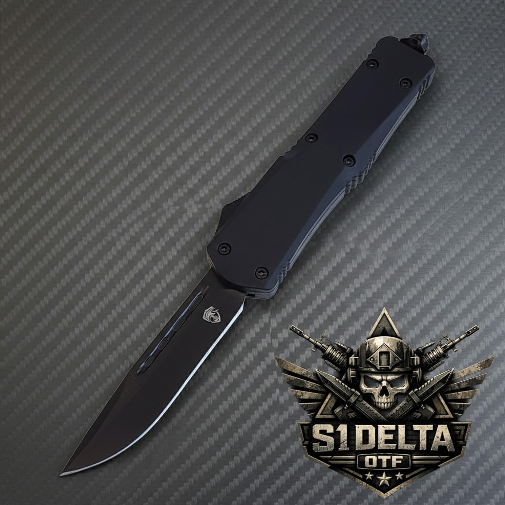 Venom S1 Delta D/A Automatic OTF Knife (Black DP)