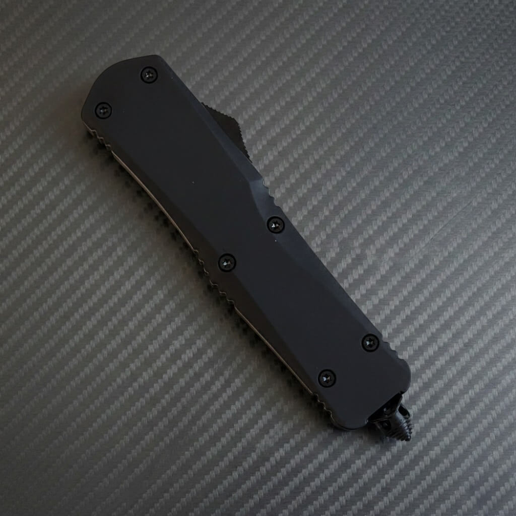 Venom S1 Delta D/A Automatic OTF Knife (Black Spartan)