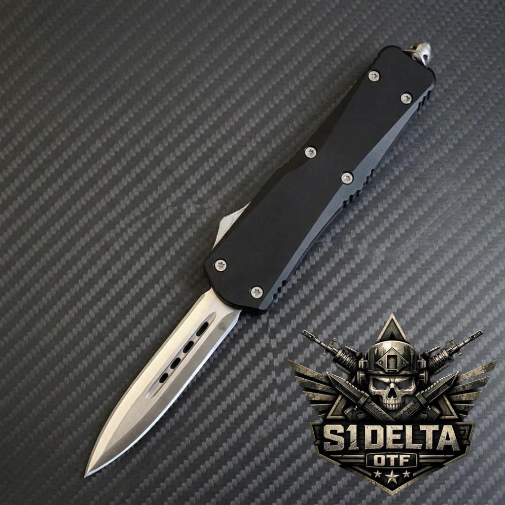 Venom S1 Delta D A Automatic OTF Knife Satin DE Venom S1 Delta D A Automatic OTF Knife Satin DE