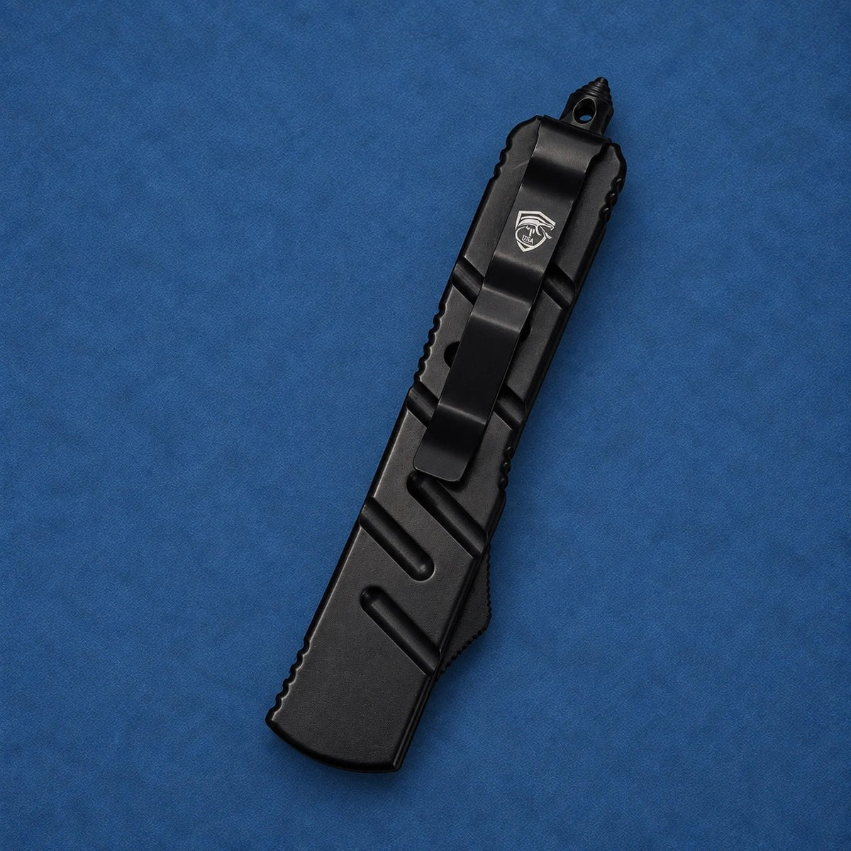 Venom USA Hex Force OTF Automatic Knife – Black Satin Tanto 3.25