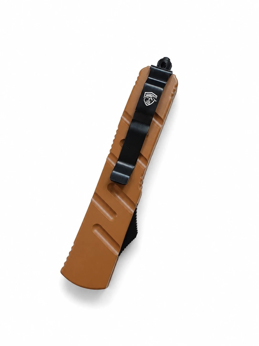 Venom USA X3 Nighthawk Double-Action OTF Knife – Tan, Satin Drop Point 3.25"