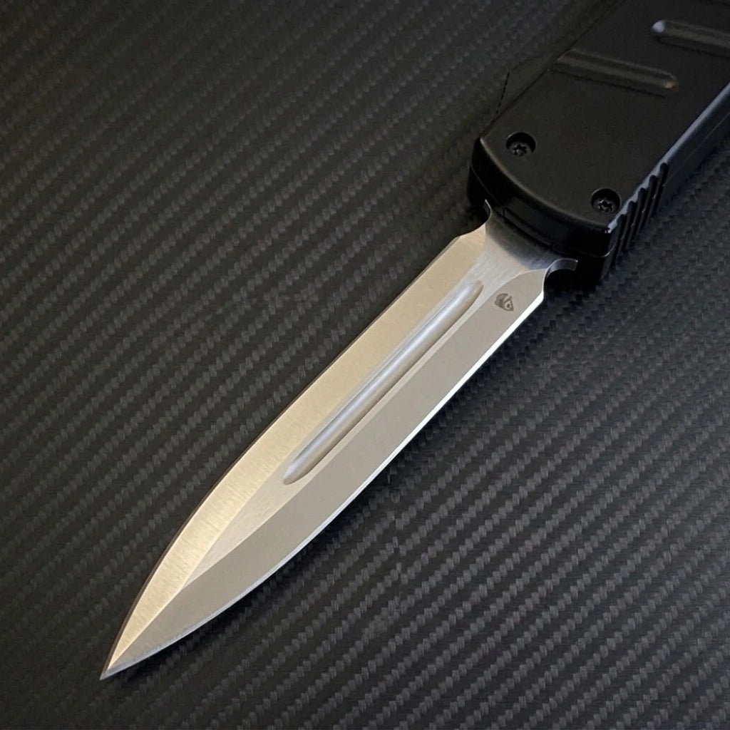Venom X3 Nighthawk Automatic OTF Knife - Black (Satin DE 3.25") - Southern Sporting Goods LLC