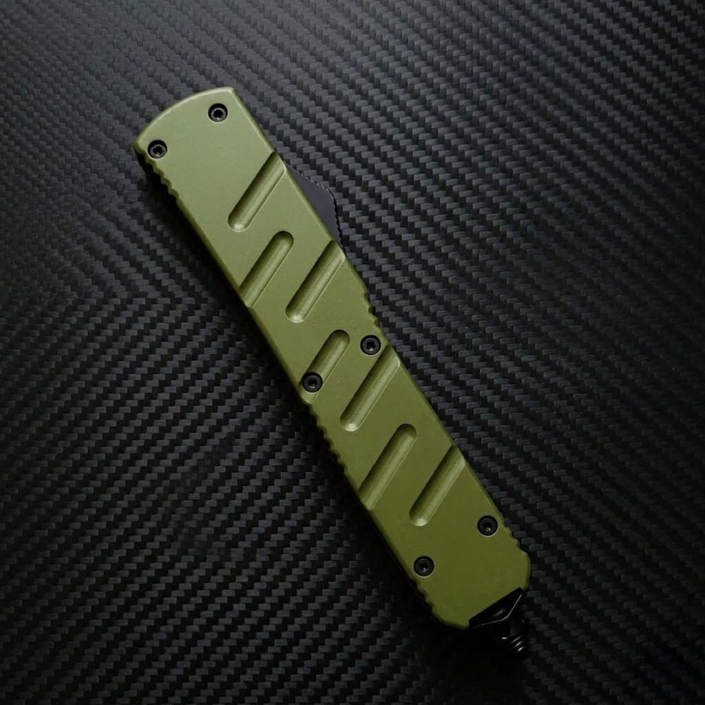 Venom X3 Nighthawk D/A Auto OTF Knife - OD (Black DE)