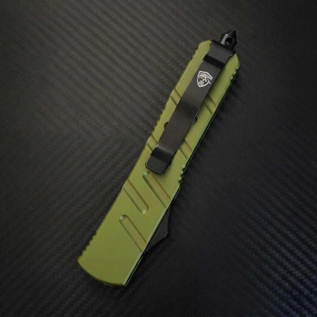 Venom X3 Nighthawk D/A Auto OTF Knife - OD (Black DE)