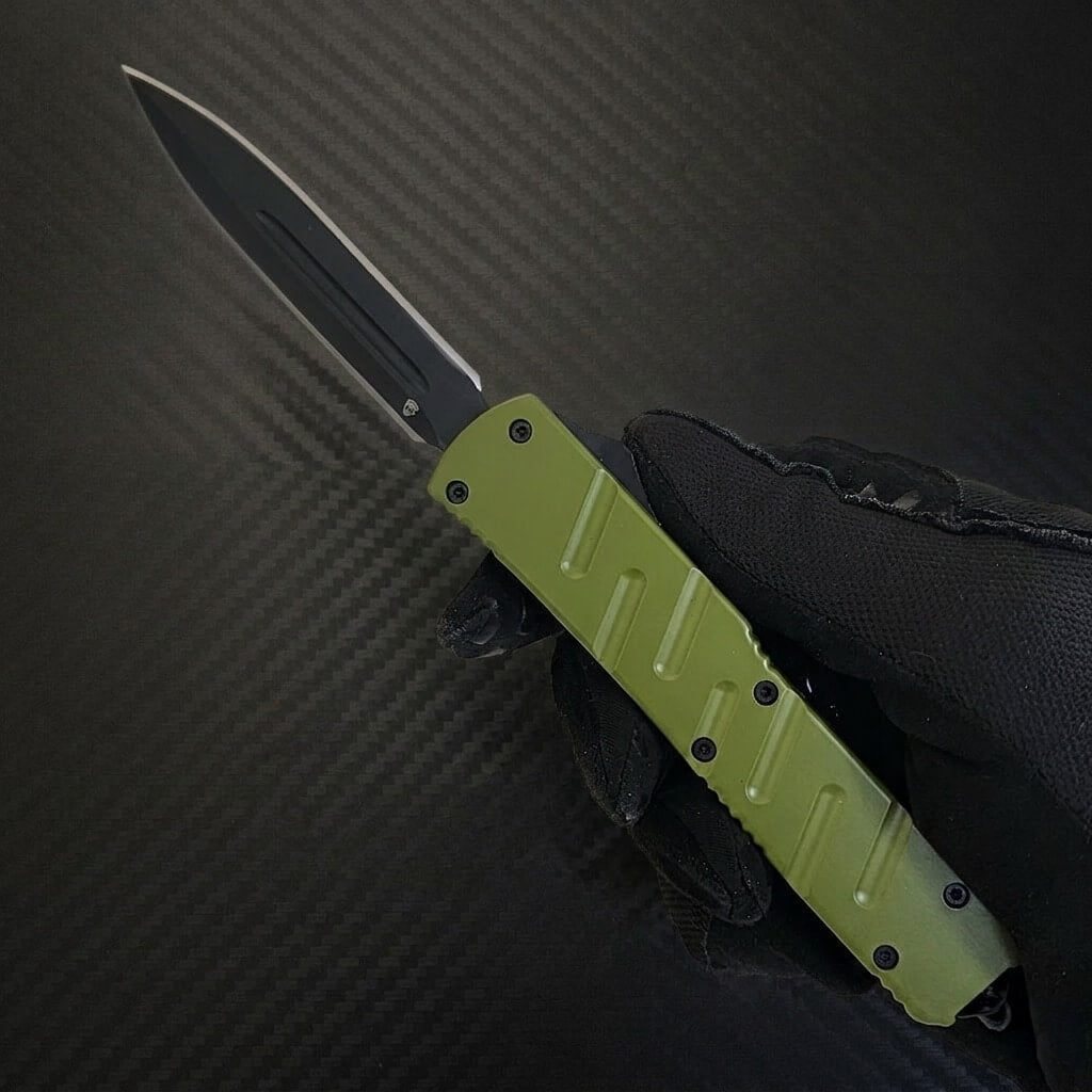 Venom X3 Nighthawk D/A Auto OTF Knife - OD (Black DE)