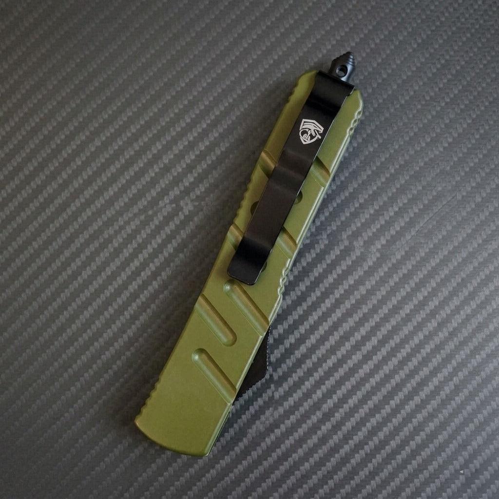 Venom X3 Nighthawk D/A Auto OTF Knife - OD (Black DP)