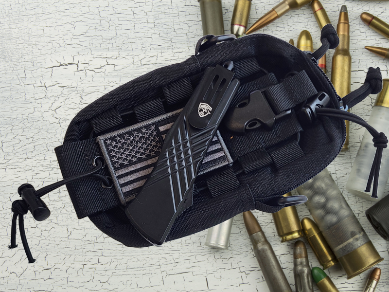 Venom XT9 OTF Knife - Black (Double Edge 3.25").