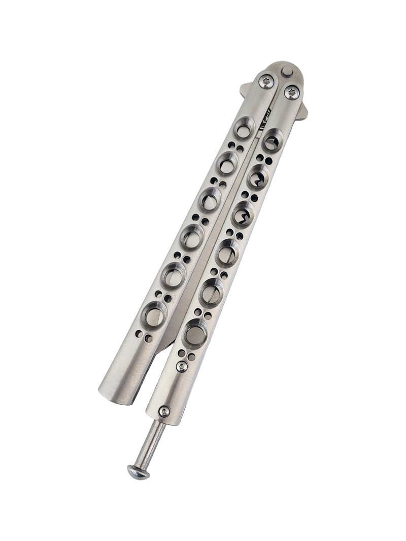 Venom Zhandou Cobra Z Butterfly Knife (Drop Point Par Serr 3.5").