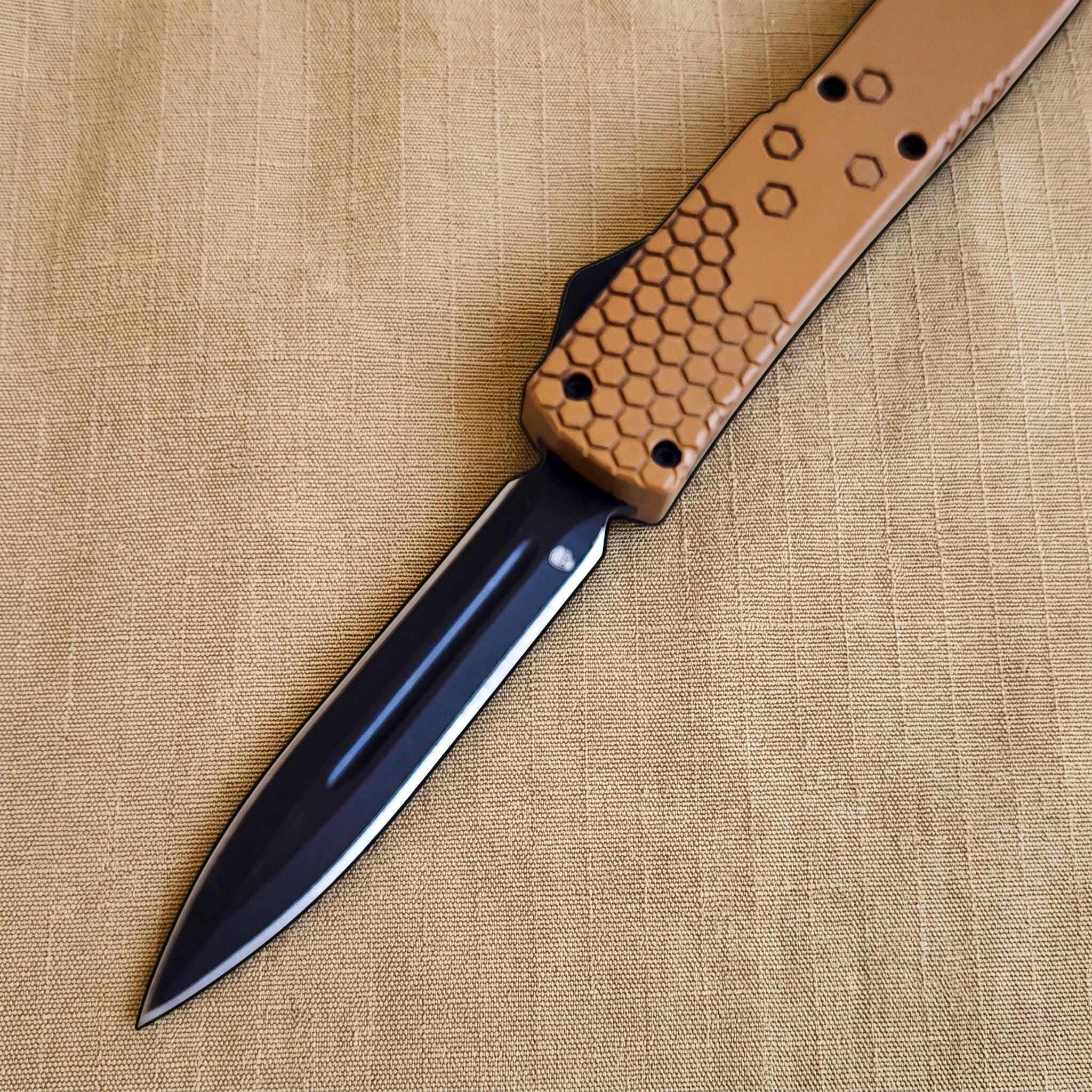 Venom Hex Force OTF - Coyote Tan (Black DE 3.25")