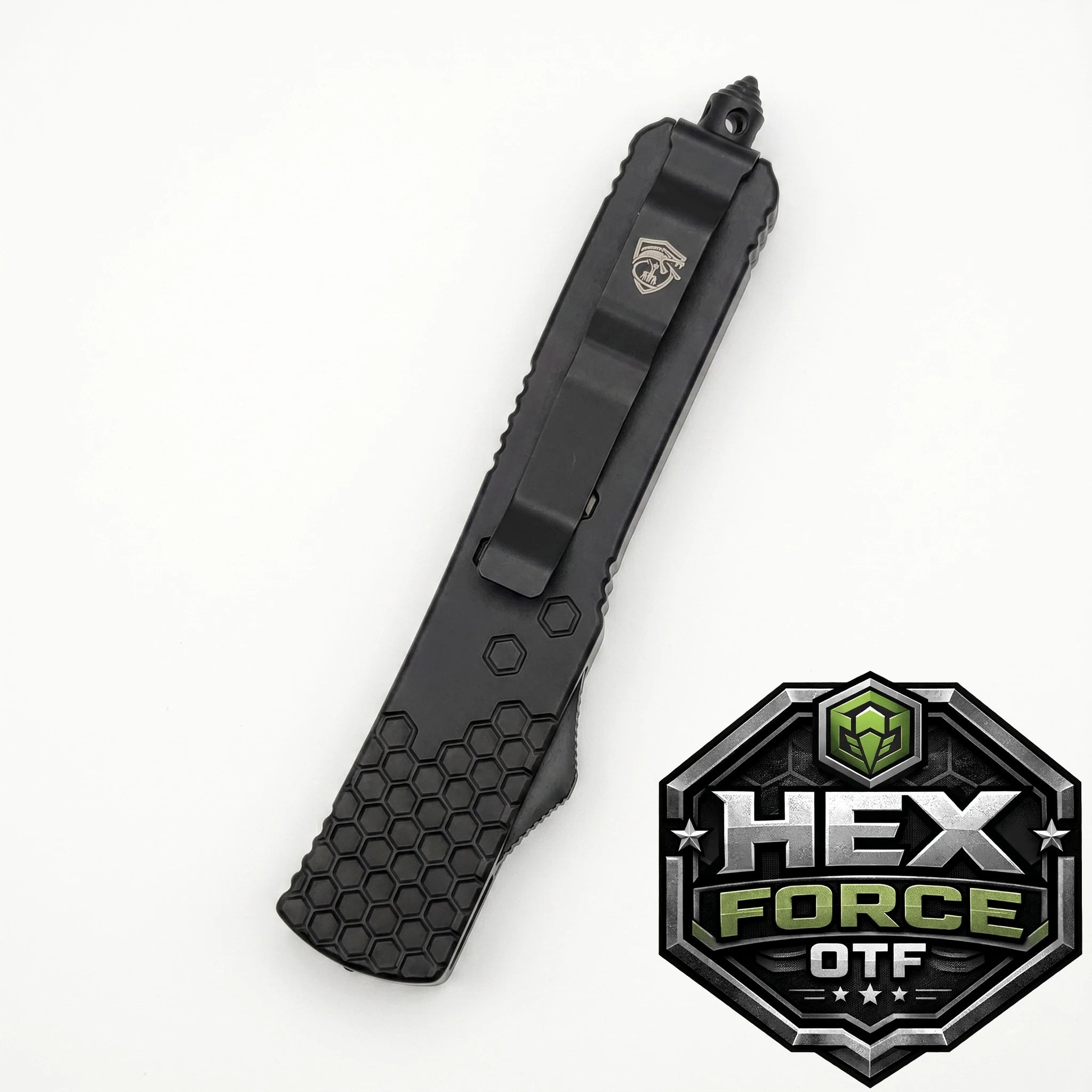Venom Hex Force OTF Automatic Knife - Black (Black DE 3.25") - Southern Sporting Goods LLC