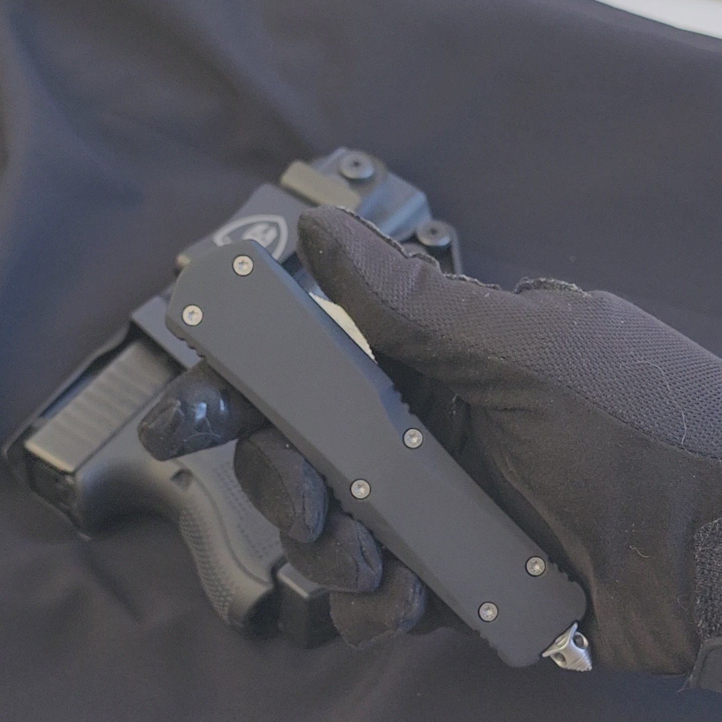 Venom S1 Delta D/A Automatic OTF Knife (Satin DE)